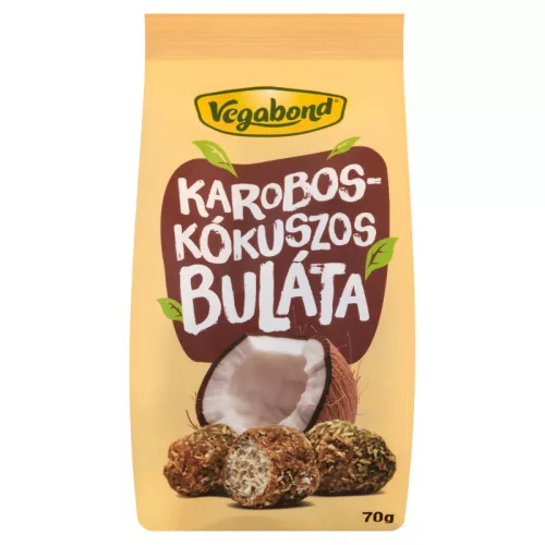 VEGABOND KAROB-KÓKUSZ BULÁTA 70G - Bio és natúr élelmiszerek