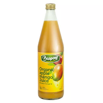 Biopont bio alma-mangó gyümölcslé 750 ml - Bio és natúr élelmiszerek