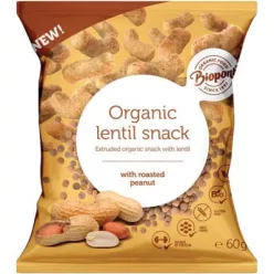 Biopont bio extrudált lencse, földimogyoróval 60 g - Bio és natúr élelmiszerek