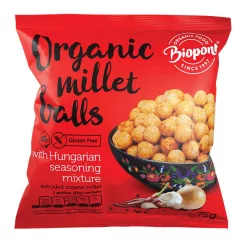 Biopont bio extrudált kölesgolyó magyaros 75 g - Bio és natúr élelmiszerek