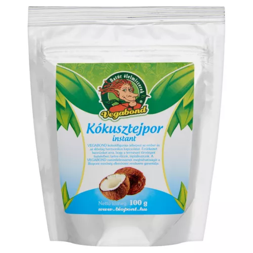 Vegabond kókuszital por instant 100 g - Bio és natúr élelmiszerek