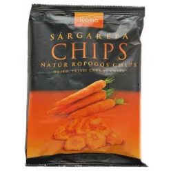 Róna Sárgarépa Chips  40 g - Bio és natúr élelmiszerek