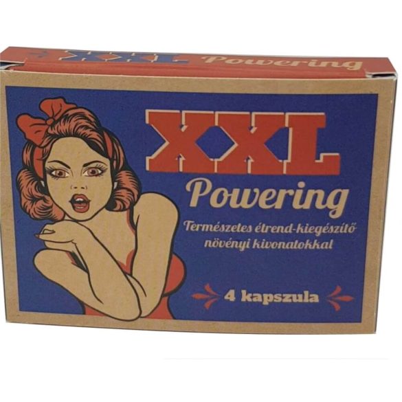 XXL Powering - természetes étrendkiegészítő férfiaknak (4 db)