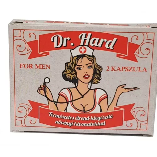 Dr. Hard for men - term. étrendkiegészítő férfiaknak (2db) - Bio és natúr intim termékek