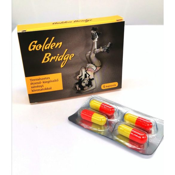 Golden Bridge - étrend-kiegészítő növényi kivonatokkal (4 db)