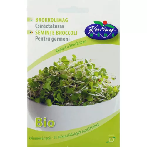 Réde bio brokkolimag csíráztatásra 15 g - Bio és natúr élelmiszerek
