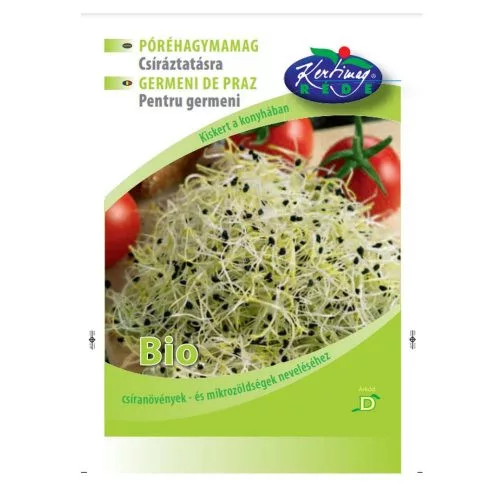 Réde bio póréhagyma csíráztatásra 15 g - Bio és natúr élelmiszerek