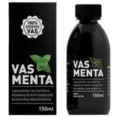 Vasmenta liposzómás vas tartalmú folyékony étrend-kiegészítő 150 ml - Bio és natúr étrendkiegészítők