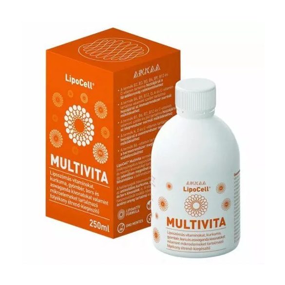 Lipocell -multivitamin liposzómás vitaminokkal 250 ml