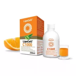 Lipocell c1000 liposzómás c-vitamin és bioflavonoid tartalmú folyékony étrend-kiegészítő narancs ízesítéssel 250 ml - Bio és natúr étrendkiegészítők