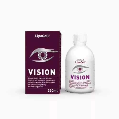 LIPOCELL VISION FOLYÉKONY ÉTR.KIEG.250 ml - Bio és natúr étrendkiegészítők