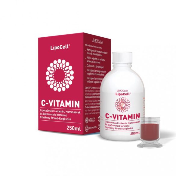 Lipocell c-vitamin folyékony étrend-kiegészítő 250 ml