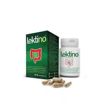 Lektino növényi kivonatokat, vitaminokat, mikroelemeket és huminsavat tartalmazó étrend-kiegészítő kapszula 60 db - Bio és natúr étrendkiegészítők