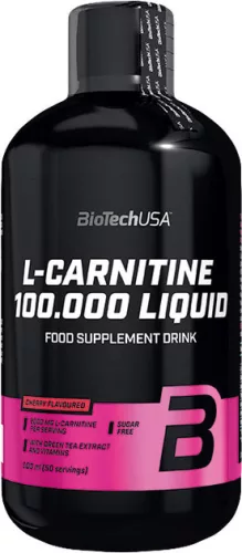 BiotechUSA L-Carnitine 100.000 500ml cseresznye - 