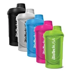 BiotechUSA Keverőpalack Biotech Wave 600ml átlátszó - 