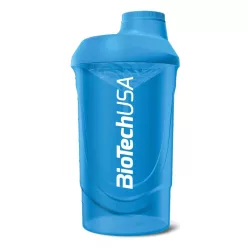 BiotechUSA Keverőpalack Biotech Wave 600ml kék - 