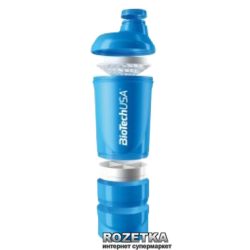   BiotechUSA Keverőpalack Biotech Wave+ kék 600ml(+200ml+150ml)