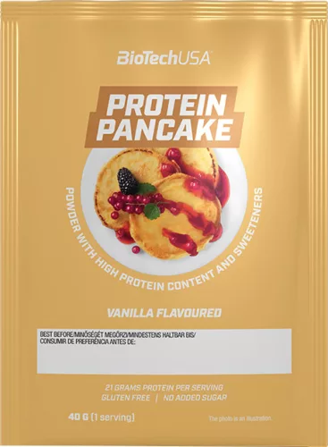 BiotechUSA Protein Pancake 40g vanília 17/dob - 