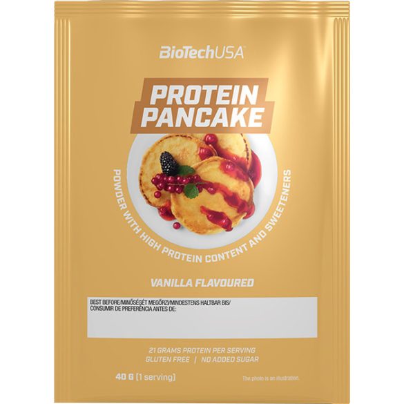 BiotechUSA Protein Pancake 40g vanília 17/dob