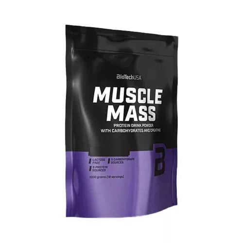 BiotechUSA Muscle Mass 1000g vanília - 