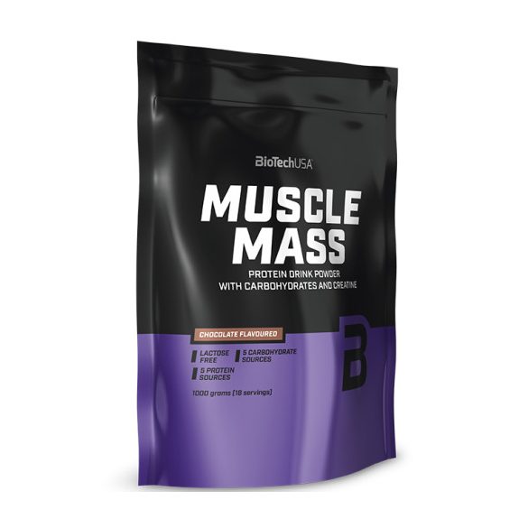 BiotechUSA Muscle Mass 1000g csokoládé