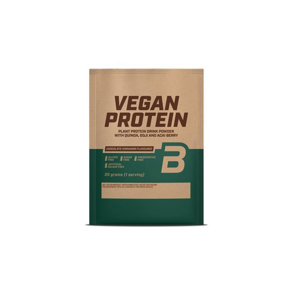 Biotech vegan protein erdei gyümölcs ízű fehérje italpor 25 g