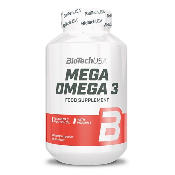 BiotechUSA Mega Omega 3 180 caps