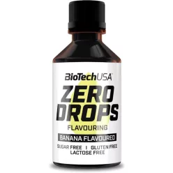 BiotechUSA Zero Drops 50ml banán - 