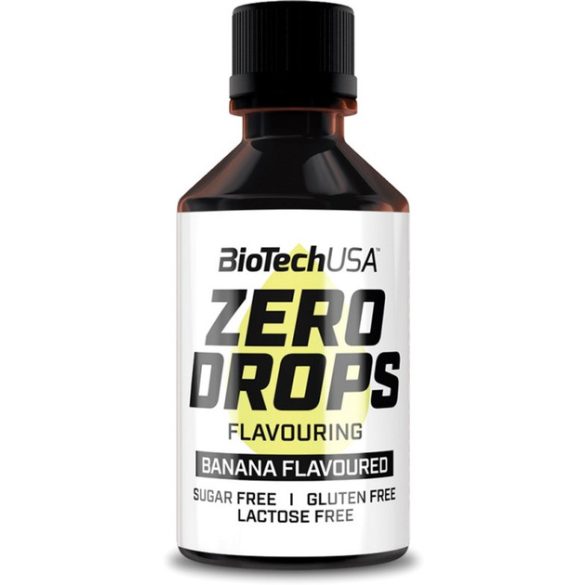 BiotechUSA Zero Drops 50ml banán