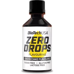 BiotechUSA Zero Drops 50ml sajttorta - 
