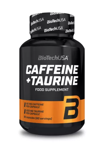 BiotechUSA Caffeine and Taurine 60 caps - 