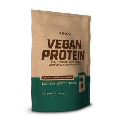 BiotechUSA Vegan Protein 500g mogyoró - Bio és natúr étrendkiegészítők