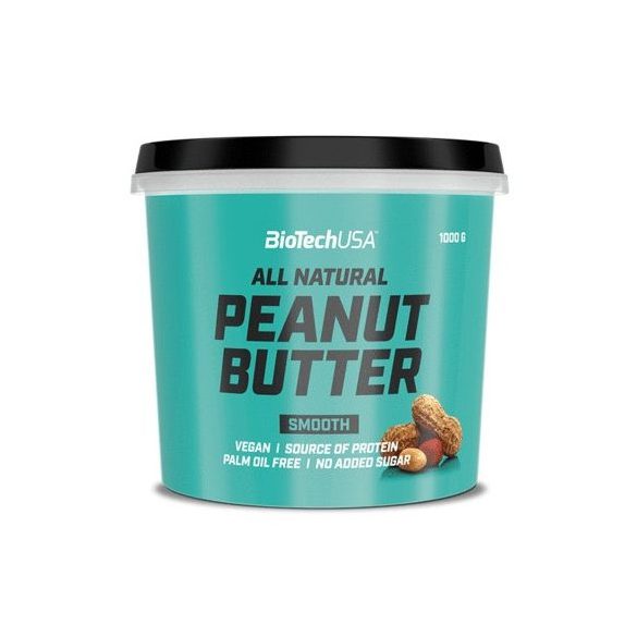 BiotechUSA Peanut Butter 1000g smooth