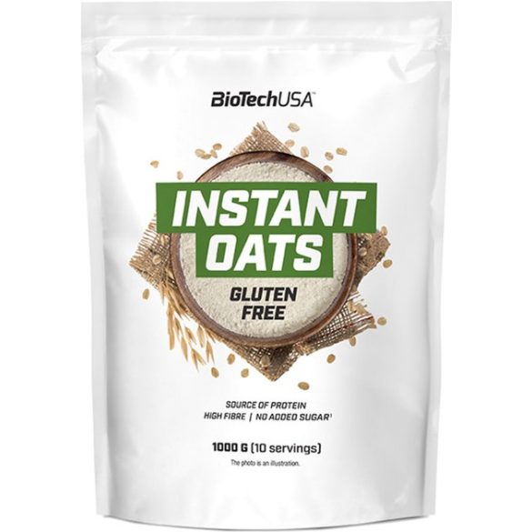 BiotechUSA Instant Oats 1000g mogyoró