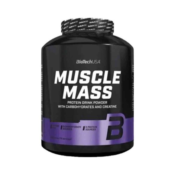 BiotechUSA Muscle Mass 4000g vanília