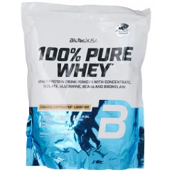 BiotechUSA 100% Pure Whey 1000g karamell-cappuccino - 