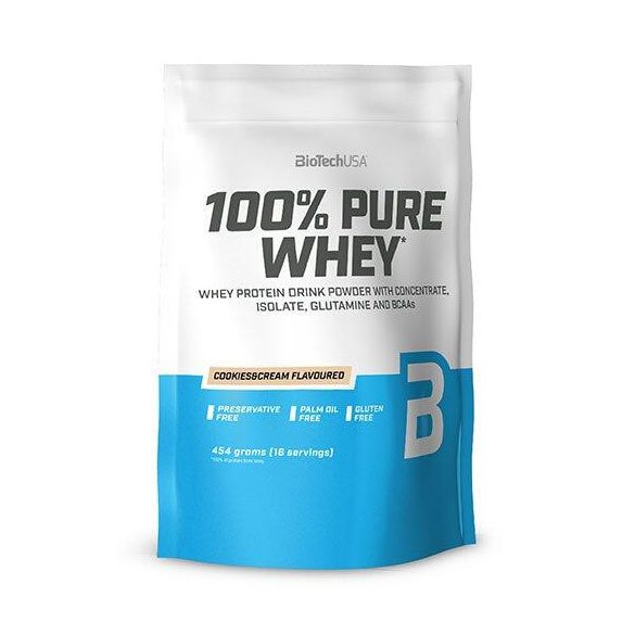 BiotechUSA 100% Pure Whey 454g cookies&cream