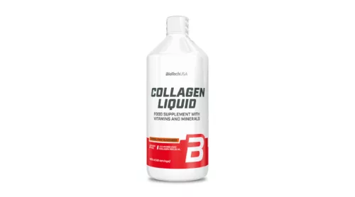 BiotechUSA Collagen Liquid 1000ml trópusi gyümölcs - 
