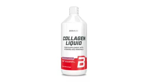 BiotechUSA Collagen Liquid 1000ml erdei gyümölcs - Bio és natúr étrendkiegészítők