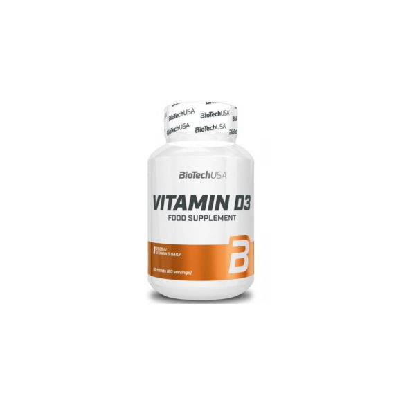 BiotechUSA Vitamin D3 50mcg 120 tbl