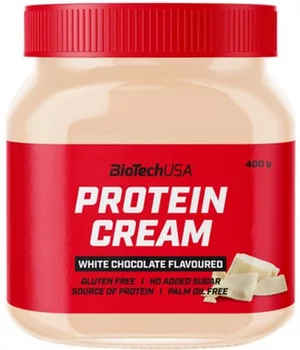 BiotechUSA Protein Cream 400g fehércsokoládé - Bio és natúr élelmiszerek