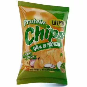 BiotechUSA Protein Tortilla Chips 50g hagymás-tejfölös 16/dob - Bio és natúr élelmiszerek