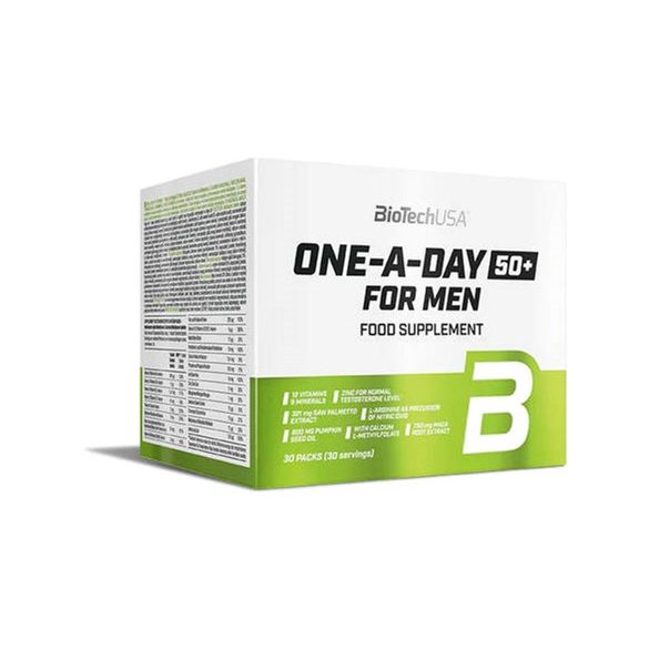 BiotechUSA One a day 50+ for men 30 pack