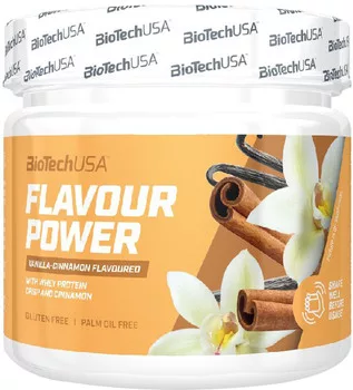 BiotechUSA Flavour Power 160g vanília-fahéj - 