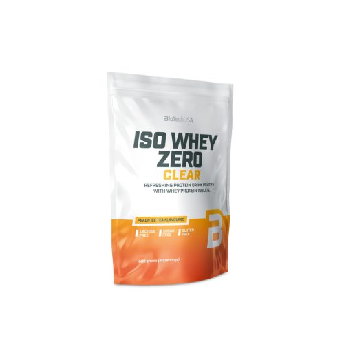 BiotechUSA Iso Whey Zero Clear 1000g barackos ice tea - 