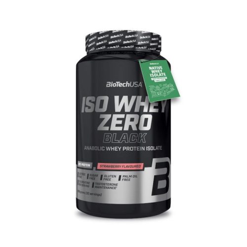 BiotechUSA Iso Whey Zero Black 908g eper - 