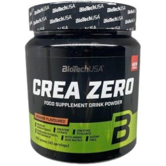 BiotechUSA Crea ZERO 320g narancs