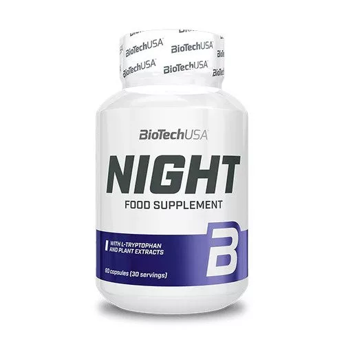 BiotechUSA Night 60 caps - Bio és natúr étrendkiegészítők