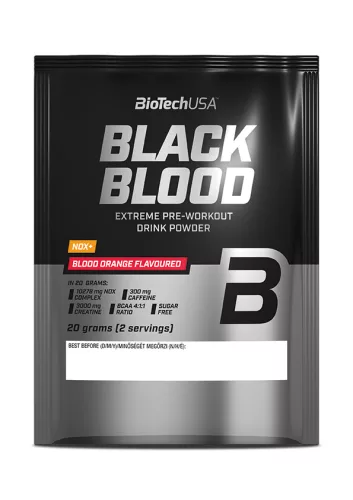 BiotechUSA Black Blood NOX+ 20g vérnarancs - 