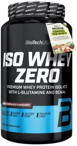 BiotechUSA Iso Whey Zero 908g étcsokoládé